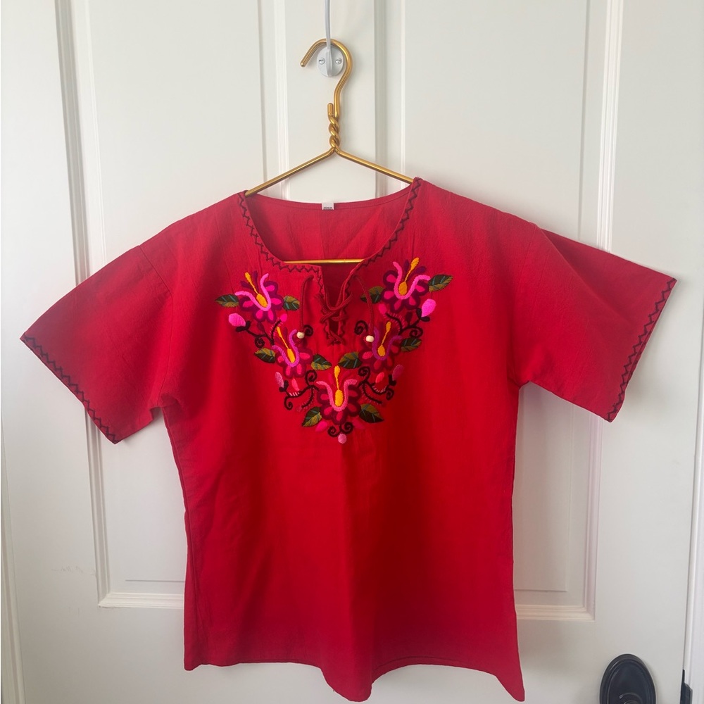 Authentic Embroidered Guatemalan Shirt